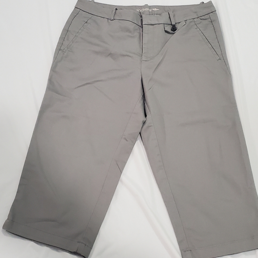 Dockers, 10p, grey, capris